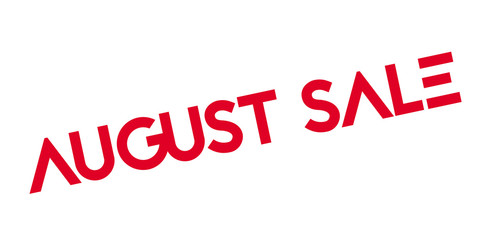 August Sale rubber stamp. Grunge design with dust scratches. Effects can be easily removed for a clean, crisp look. Color is easily changed.