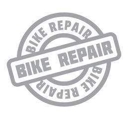 Bike Repair rubber stamp. Grunge design with dust scratches. Effects can be easily removed for a clean, crisp look. Color is easily changed.