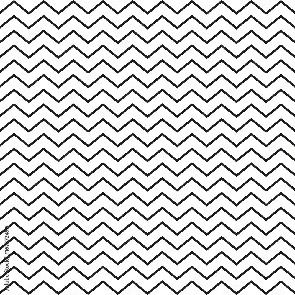 Poster zig zag pattern. seamless zig zag line pattern. vector illustration.