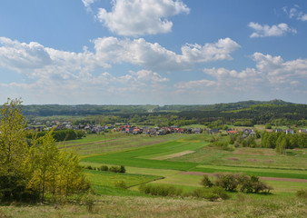 Fototapeta na wymiar Rural landscape in Poland