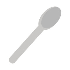 Isolated spoon icon on a white bckground, vector illustration