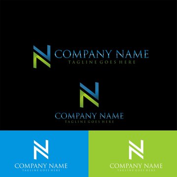simple letter N business logo inspiration