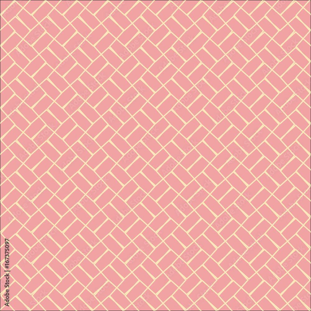 Poster seamless pattern with repeating geometric tiles. vector illustration.