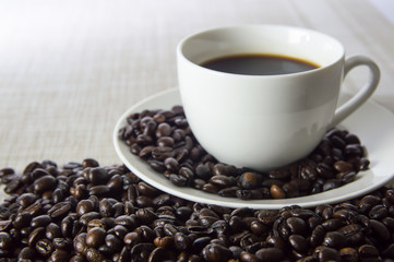 black coffee