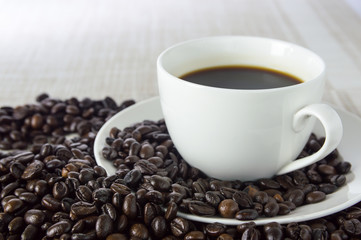 black coffee