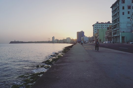 Am Malecon in Havanna, Kuba