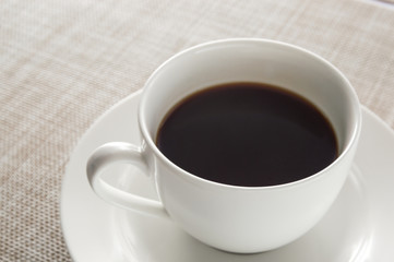 black coffee