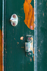 old door closeup