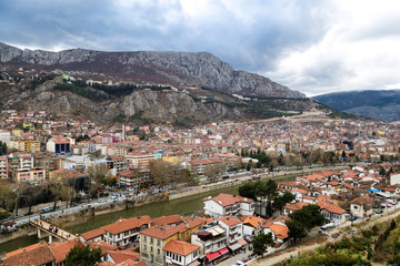 Fototapeta na wymiar Town in Amasya