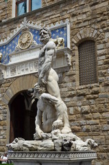 Hercules and Cacus by Bandinelli (1533)