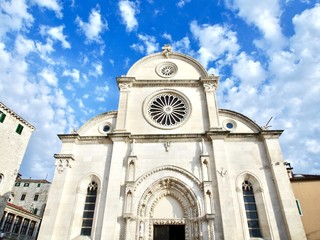 Fototapeta premium The Cathedral of St.James ,Sibenik,Croatia