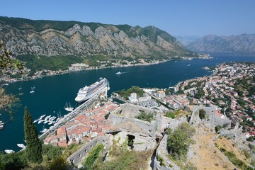 Bay of Kotor. Montenegro