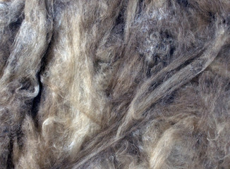 Background from glass wool. Close up image