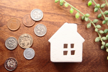 不動産・住まい、お金や経済・金融のイメージ。