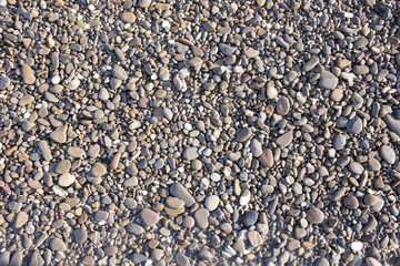 Sea pebbles, stones, background