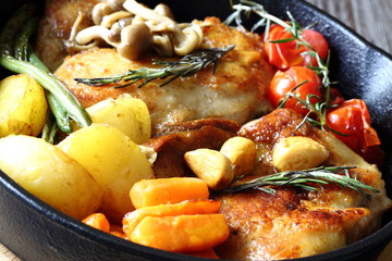 チキンソテー　Chicken saute