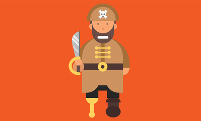 Pirate-Man-Vecter