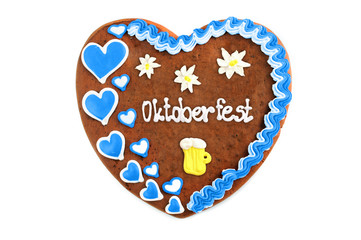 Oktoberfest Gingerbread heart