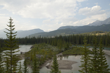 Fototapeta na wymiar Canadian Rocky Mountains, Alberta, Canada