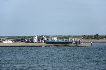 Fototapeta na wymiar Hafen von Texel