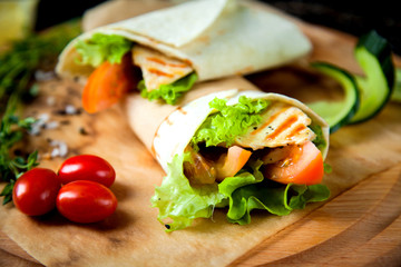 chicken wrap