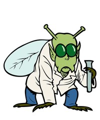 Bad day at the lab. The flying formula works, but not like it was meant to.