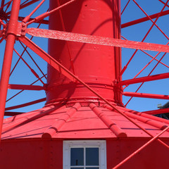 Port Adelaide red lighthouse
