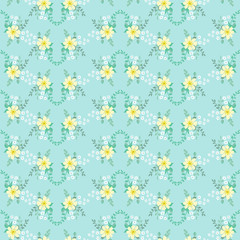 Elegant gentle trendy pattern in small-scale flower. Millefleurs. Liberty style. Floral seamless background for textile, cotton fabric, covers, manufacturing, wallpapers, print, gift wrap and scrapboo