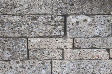 Texture of expanded block, background for advertising of building materials, concrete block