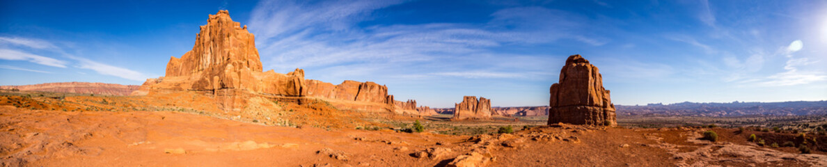 Fototapeta premium La Sal Mountain Viewpoint Arches National Park