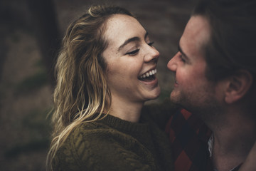 Texas Engagement Couple Portraits Winter