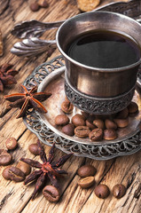 Coffee in the oriental style