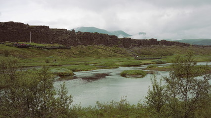 Thingvellir national park, a part of Golden Circle, Iceland