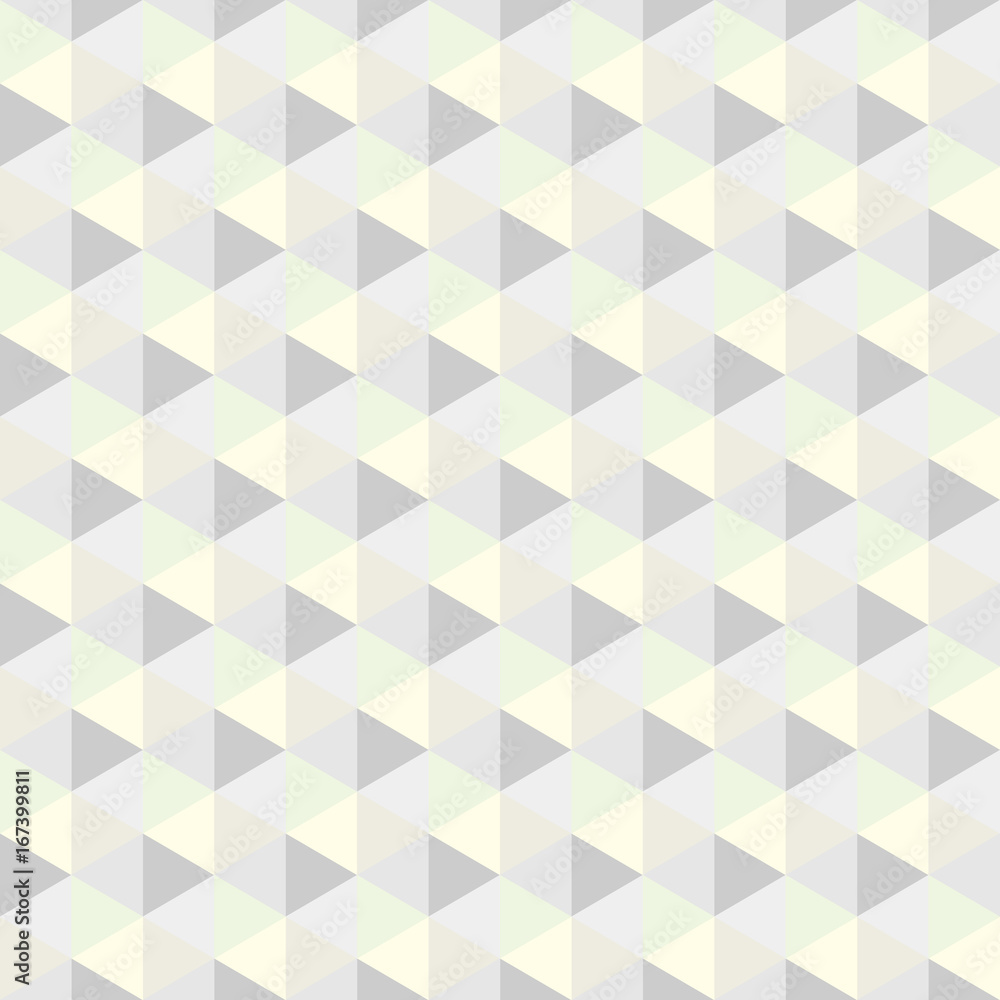 Poster grey triangle, pattern. seamless vector design. abstract background