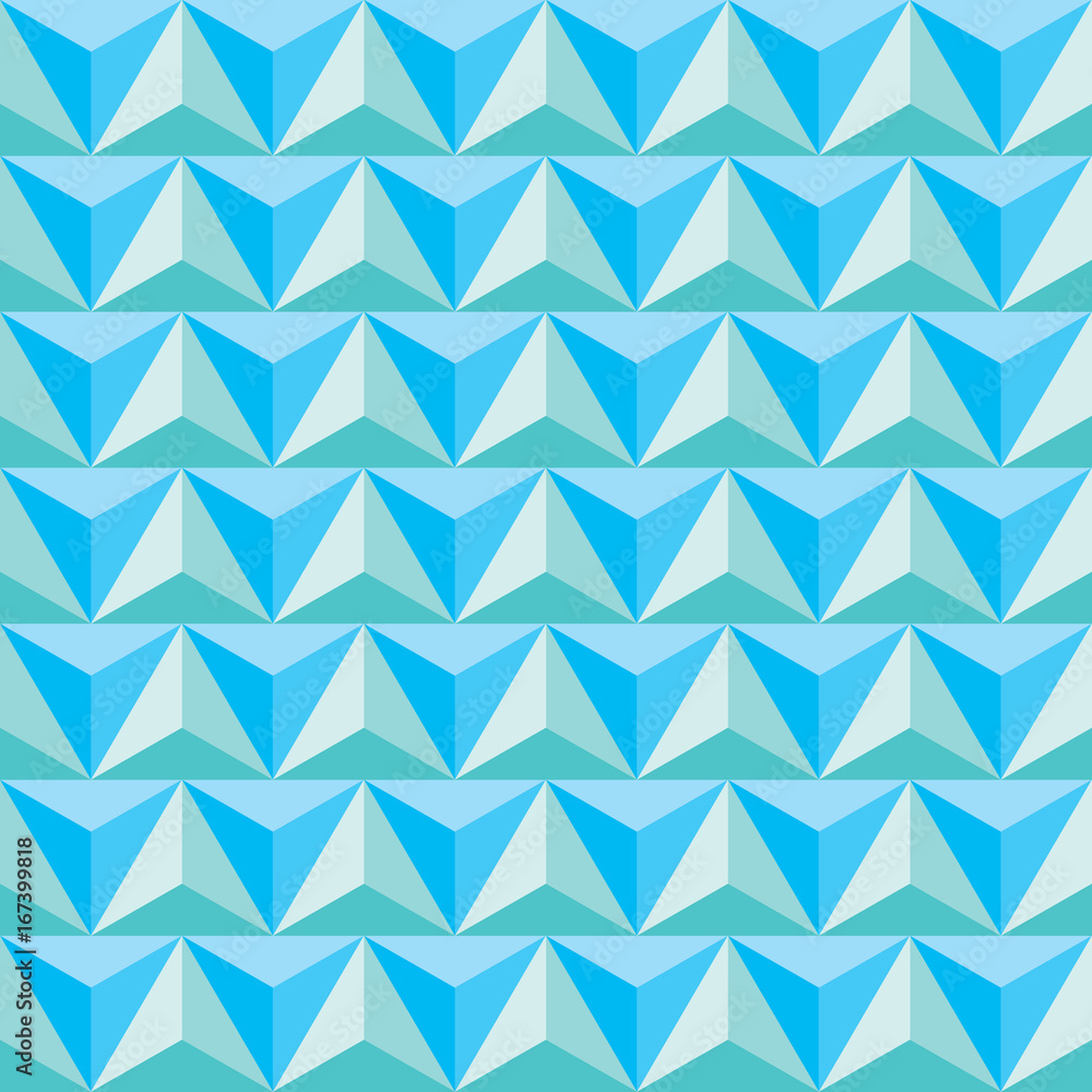 Poster triangle pattern. seamless vector design. abstract background