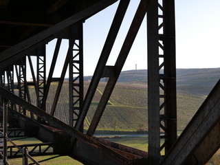 the bridge's structure