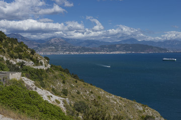 Fototapeta na wymiar Amalfi Coast; typical vegetation.