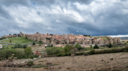 Fototapeta na wymiar View of Avilla