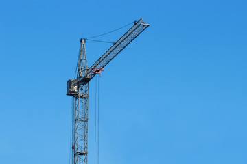 the construction crane
