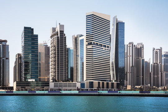 Dubai Business Bay Skyline