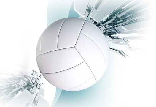 Volleyball Sport Event Concept