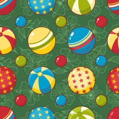 Child toy seamless pattern. Design element 