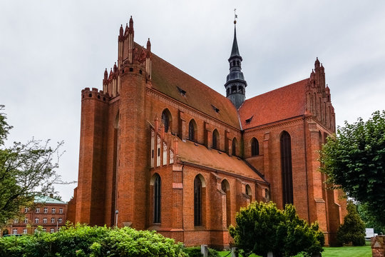 Cathedral basilica in Pelplin, Poland
