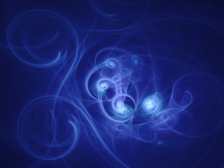 Abstract fractal background