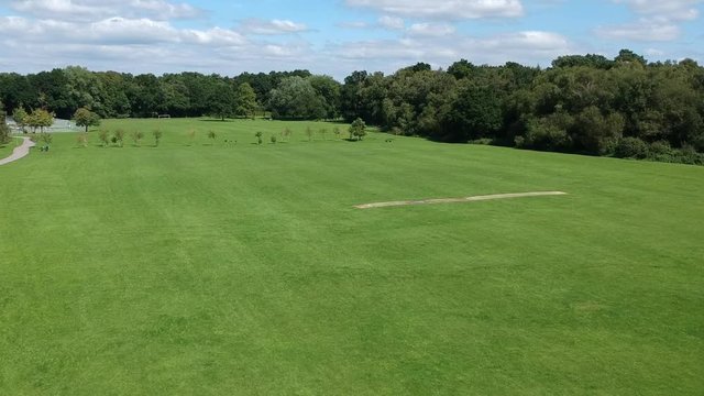 Calthorpe Park elevated views, Fleet, Hampshire, UK