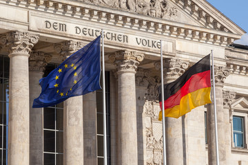Reichstagsgebäude in Berlin