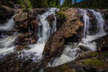 Obraz na płótnie Canvas Jasper Creek Falls Colorado