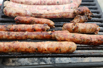 Barbecue in San Francisco. California. USA
