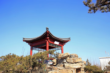 Fototapeta premium Ancient Chinese architecture