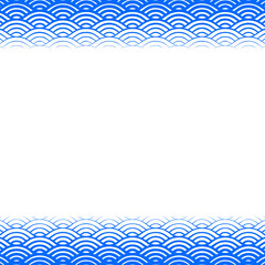 Background with abstract line waves pattern and thickness gradient